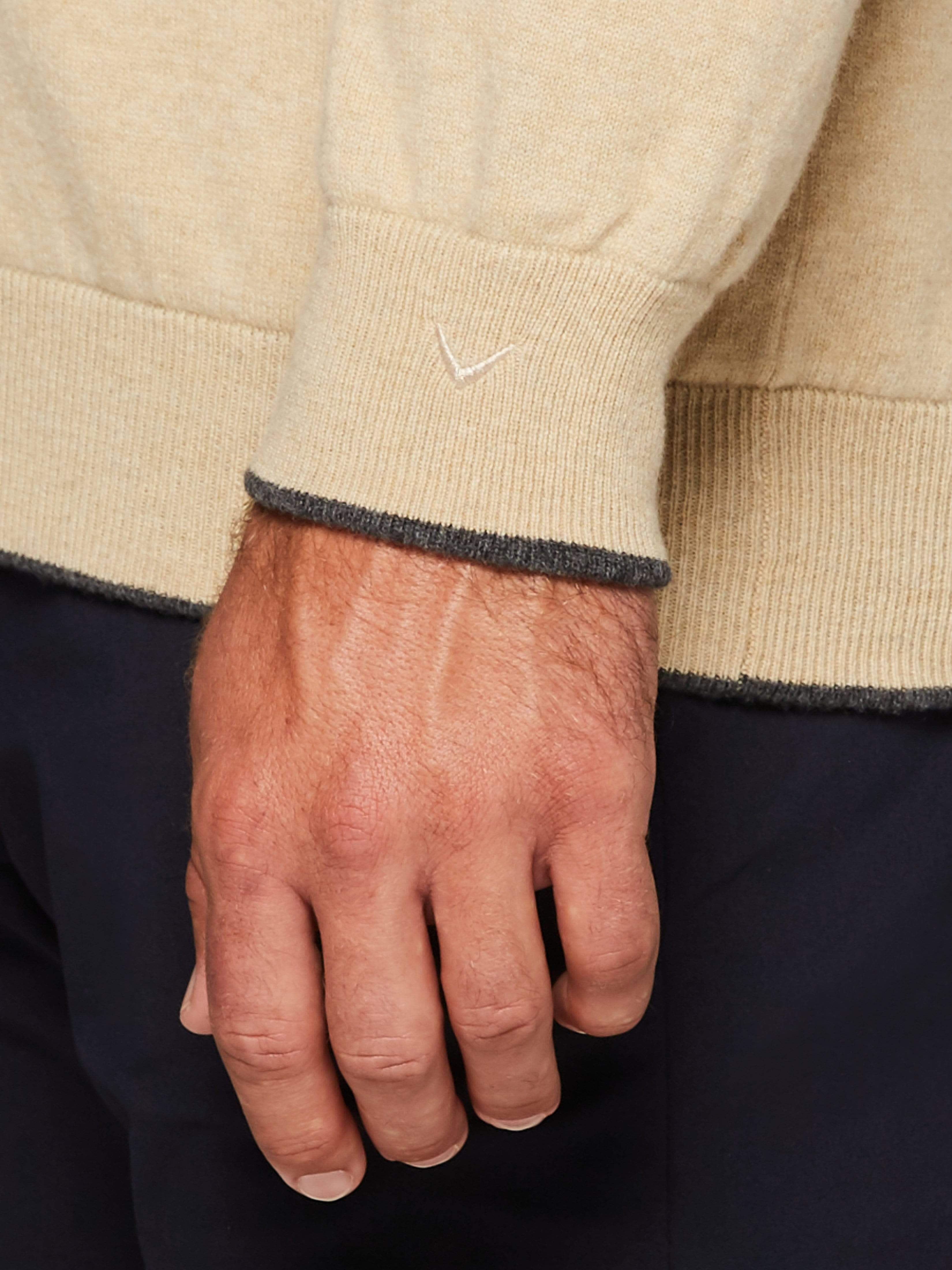 Men's Tour Authentic Quarter Zip Cashmere Golf Windstopper - Image 3