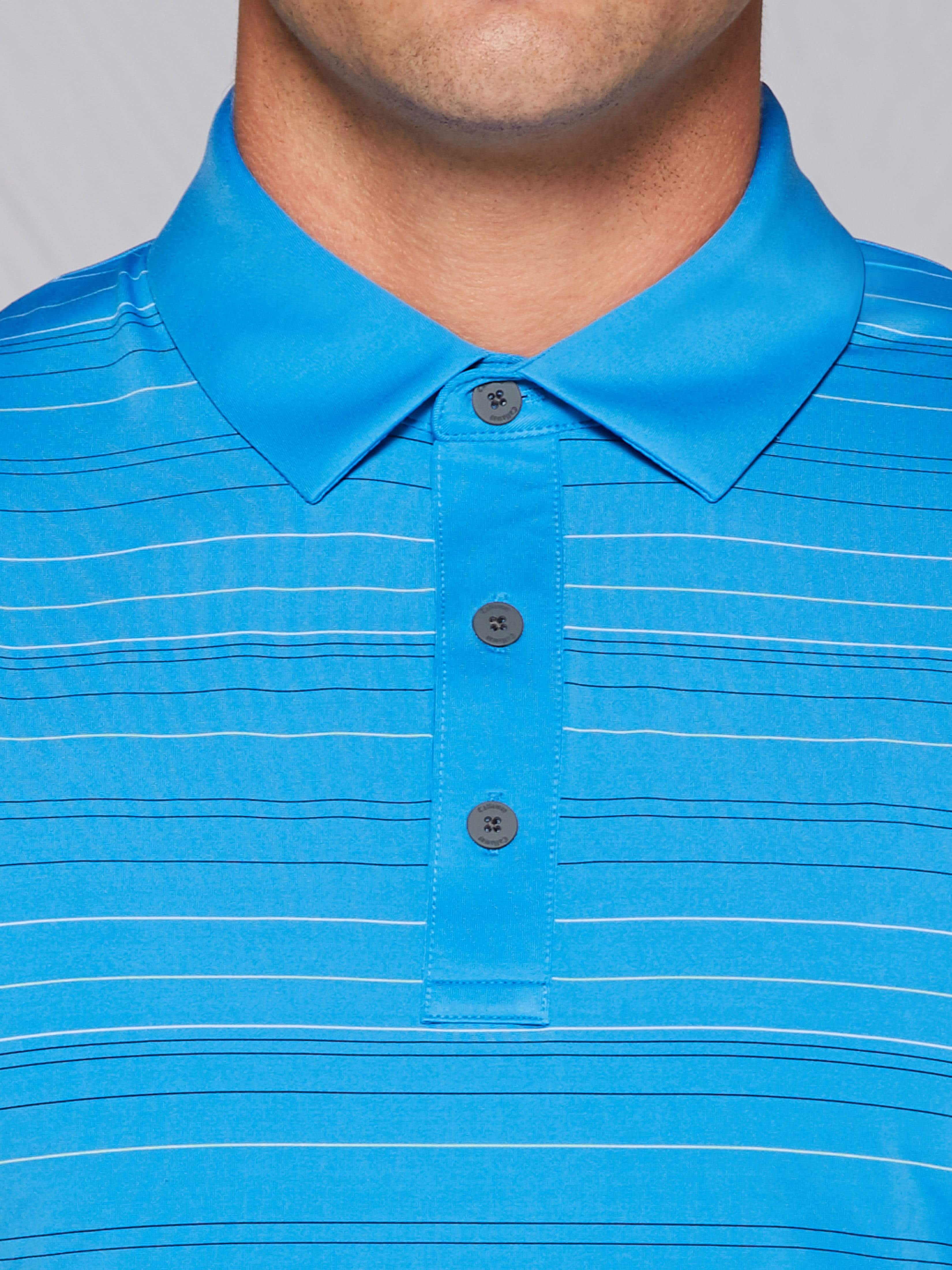 Men's Tour Authentic 4 Color Striped Polo - Image 3