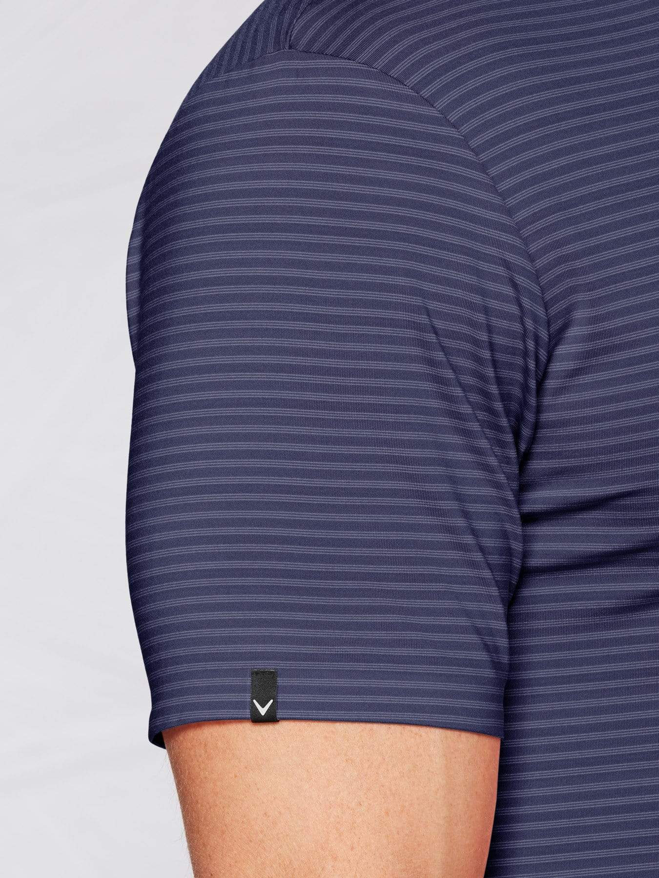 Men's Tour Authentic Fine Striped Polo - Image 4