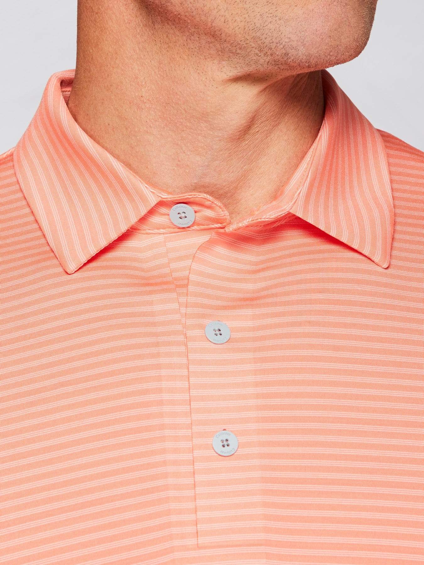 Men's Tour Authentic Fine Striped Polo - Image 3