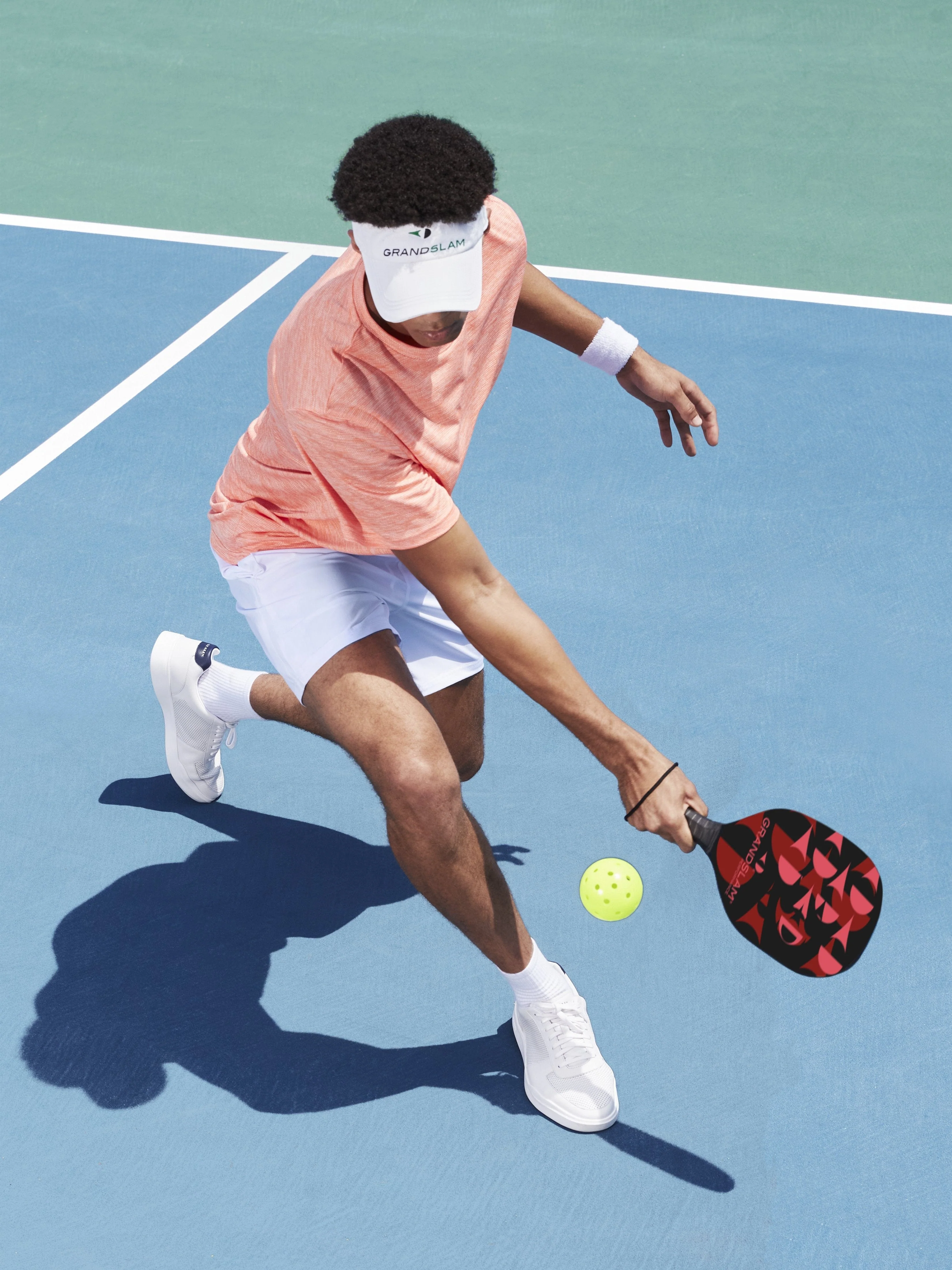 Men's Two-Tone Textured Crew Tennis Tee - Image 3