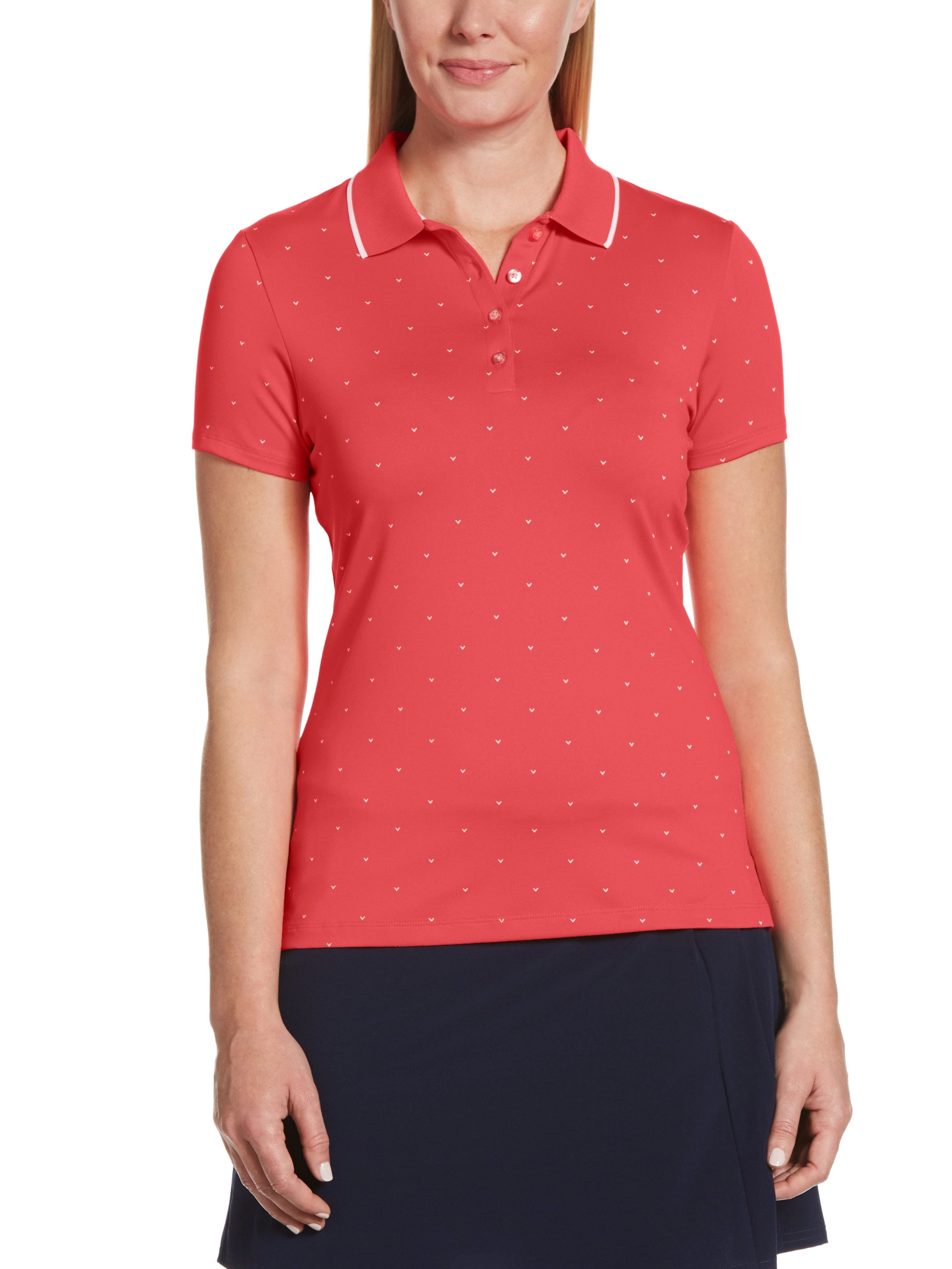Women's Chevron Polka Dot Polo