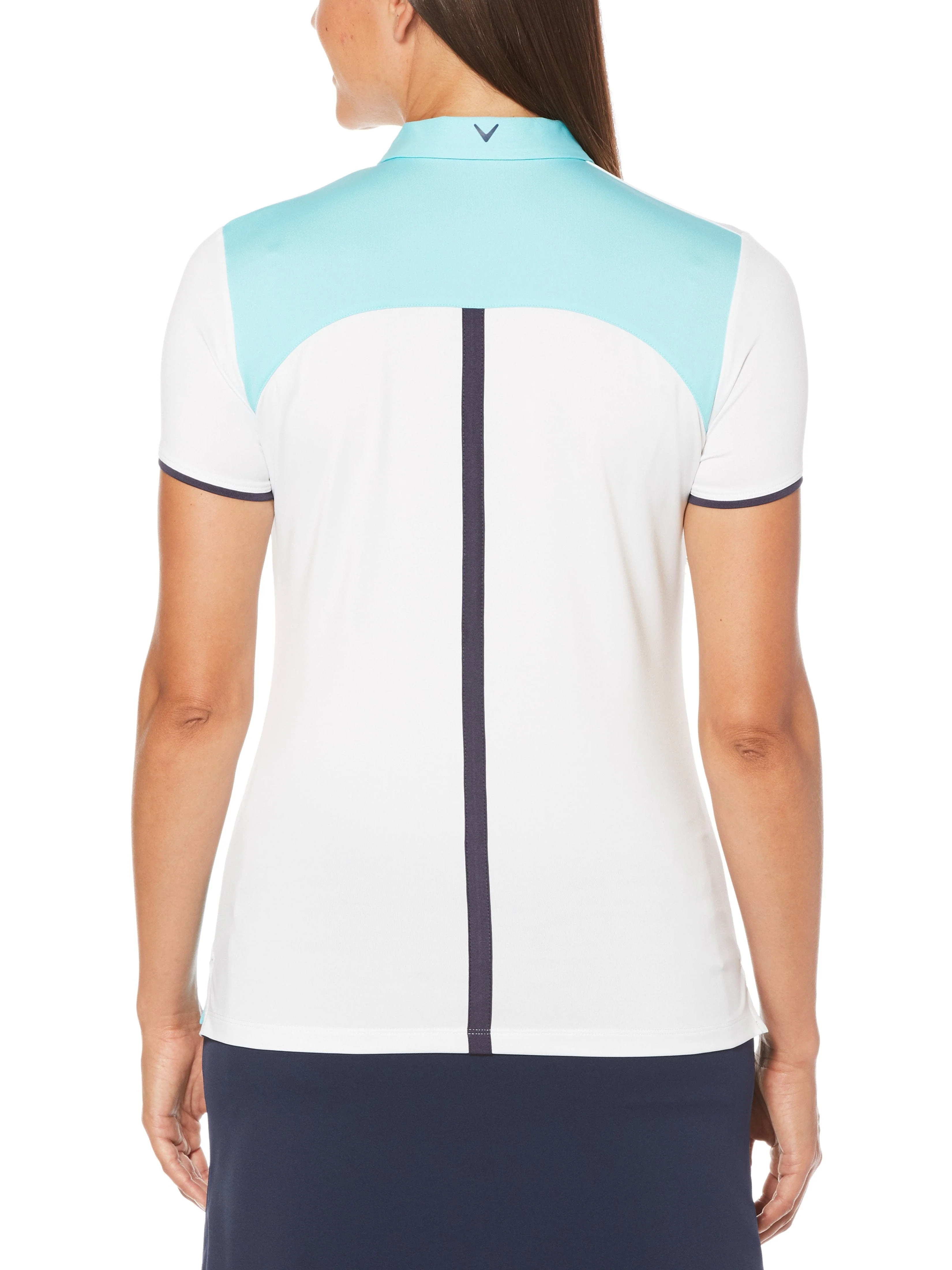 Women's Color Block Polo - Image 2