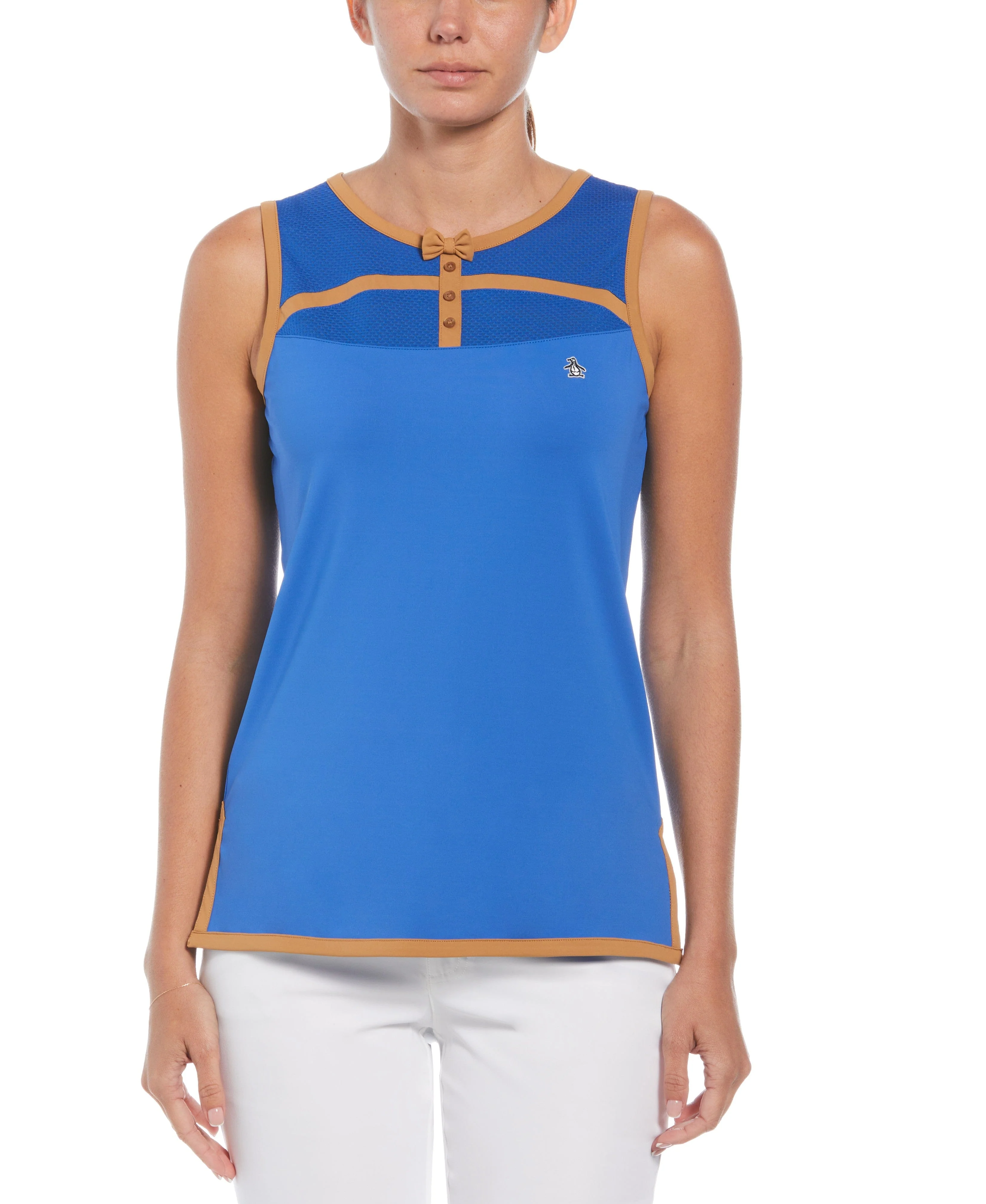 Women's Contrast Binding Bow Shirt - Image 4