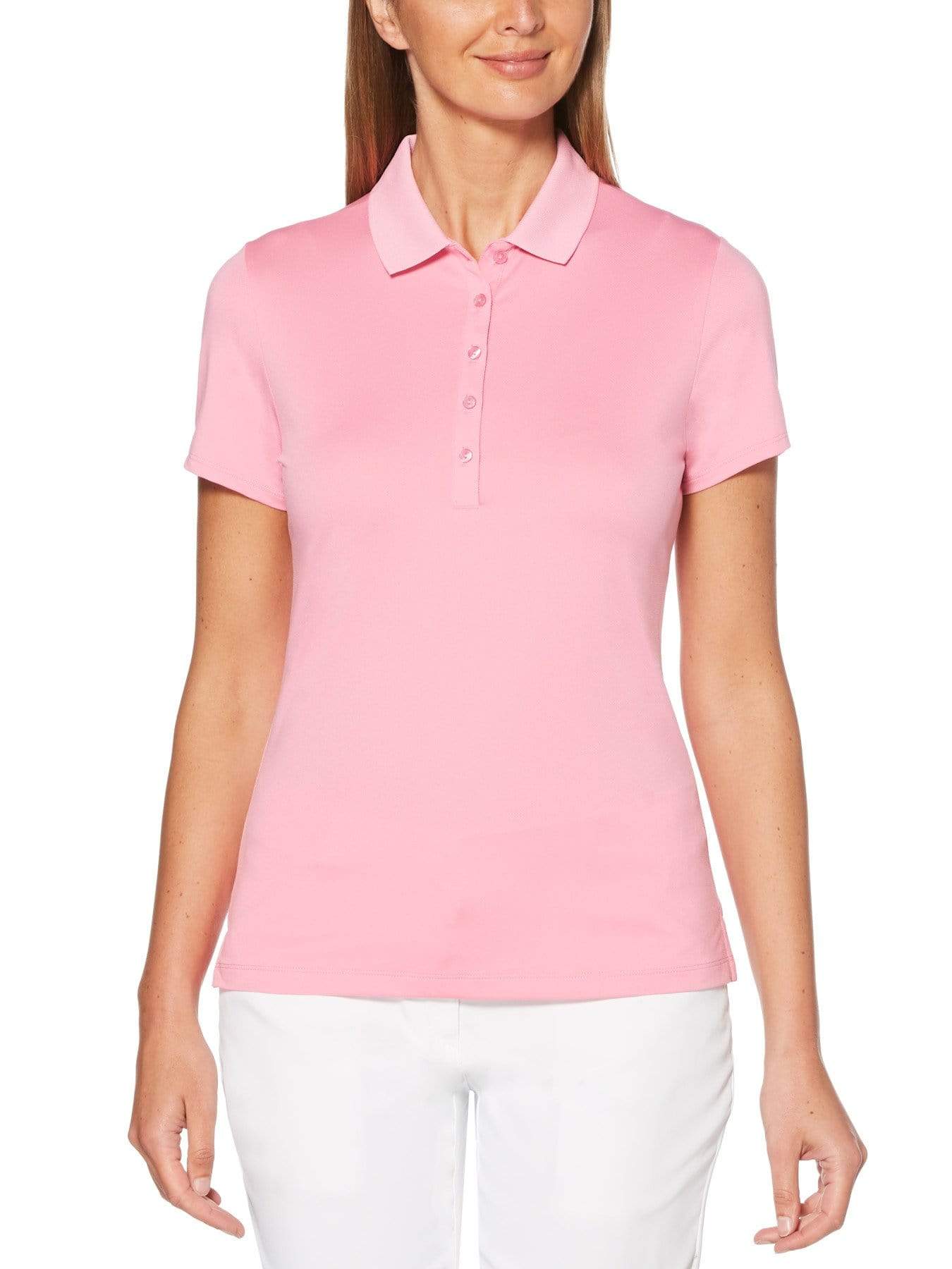 Women's Micro Hex Solid Polo