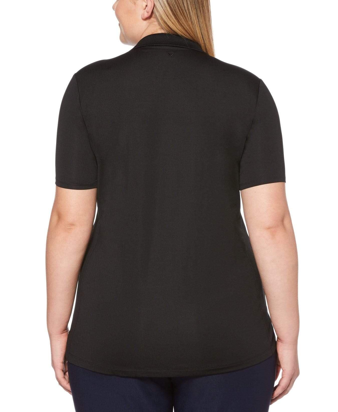 Women's Plus Micro Hex Polo - Image 2