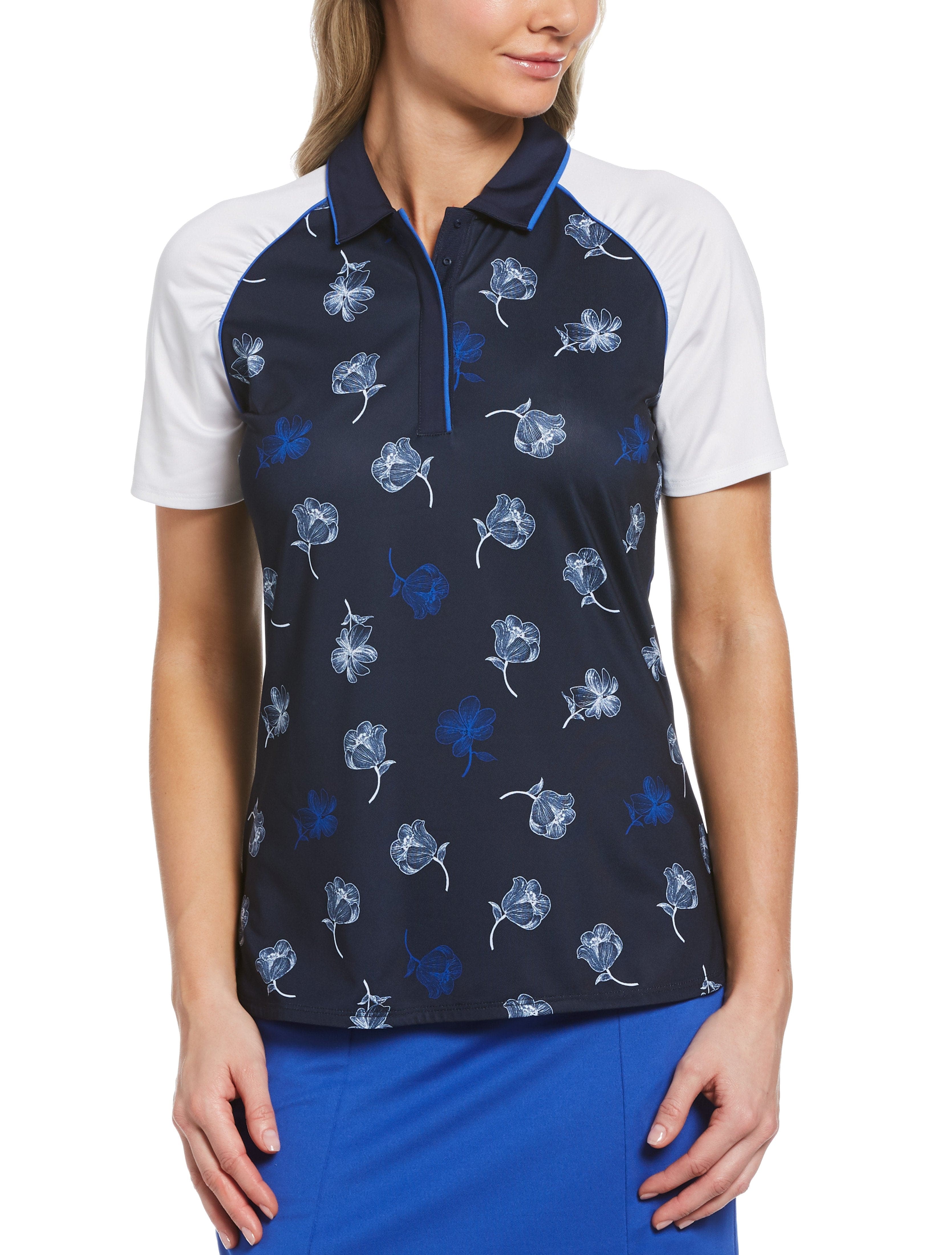 Women's Swing Tech™ Floral Print Golf Polo
