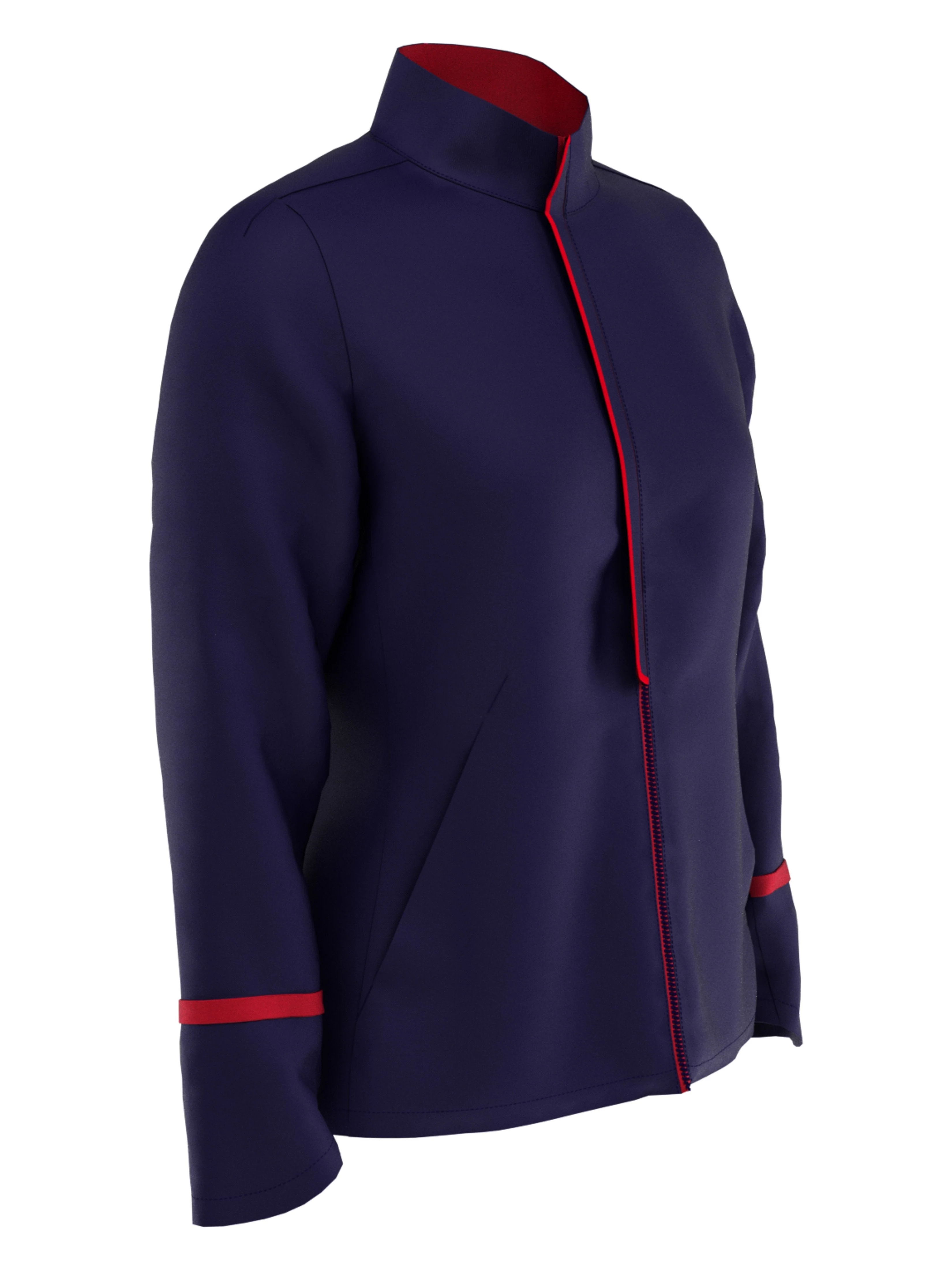 Women's Swing Tech™ Lightweight Woven Full Zip Rain Jacket - Image 3